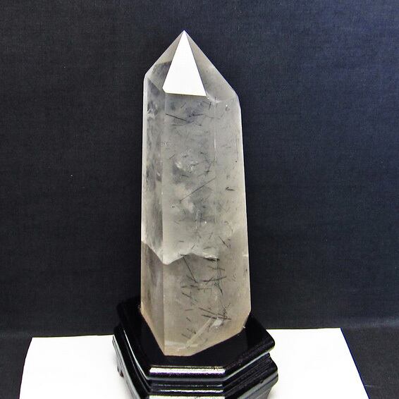 1.8Kg 水晶 六角柱 台座付属  152-1388