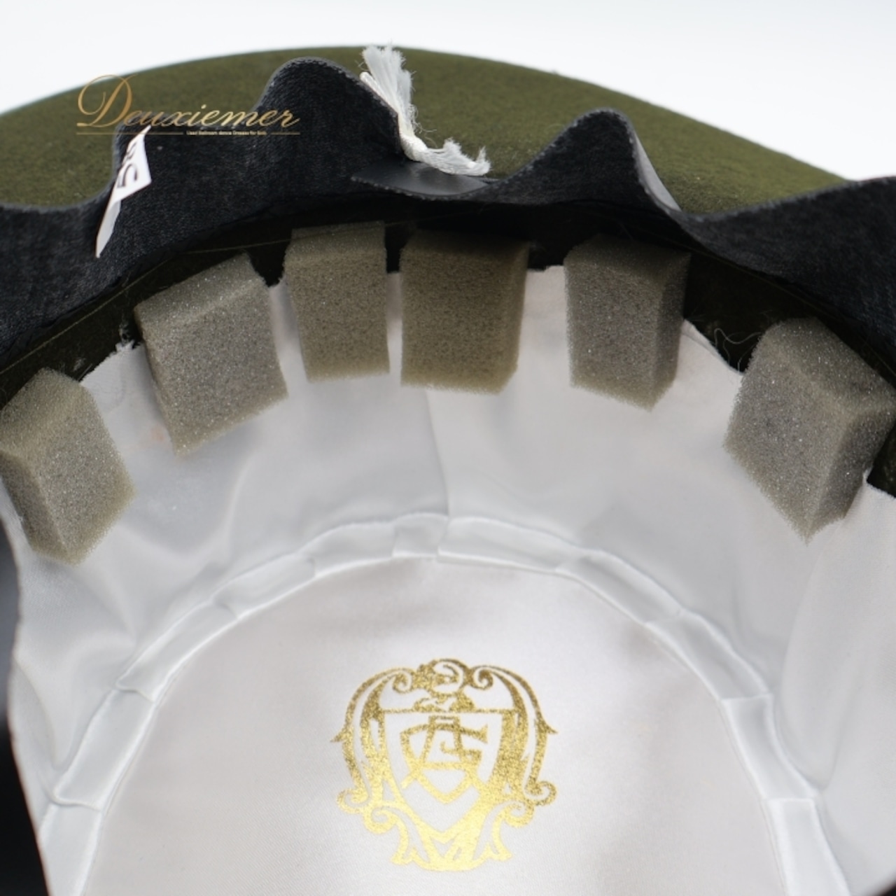 フラメンコ 衣装 コルドベス ハット グリーン系 アントニオガルシア ANTONIO GARCIA 緑 帽子 ぼうし つば リボン テープ ダンス用 舞台 発表会 つば付き シンプル 無地 練習 レッスン おしゃれ 小物