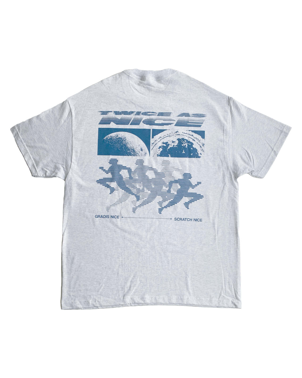 TWICE AS NICE / SS TEE -ASH- | deesmart