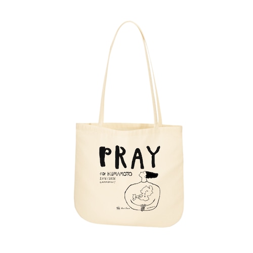 【熊本支援】トートバッグ「PRAY for Kumamoto」woman