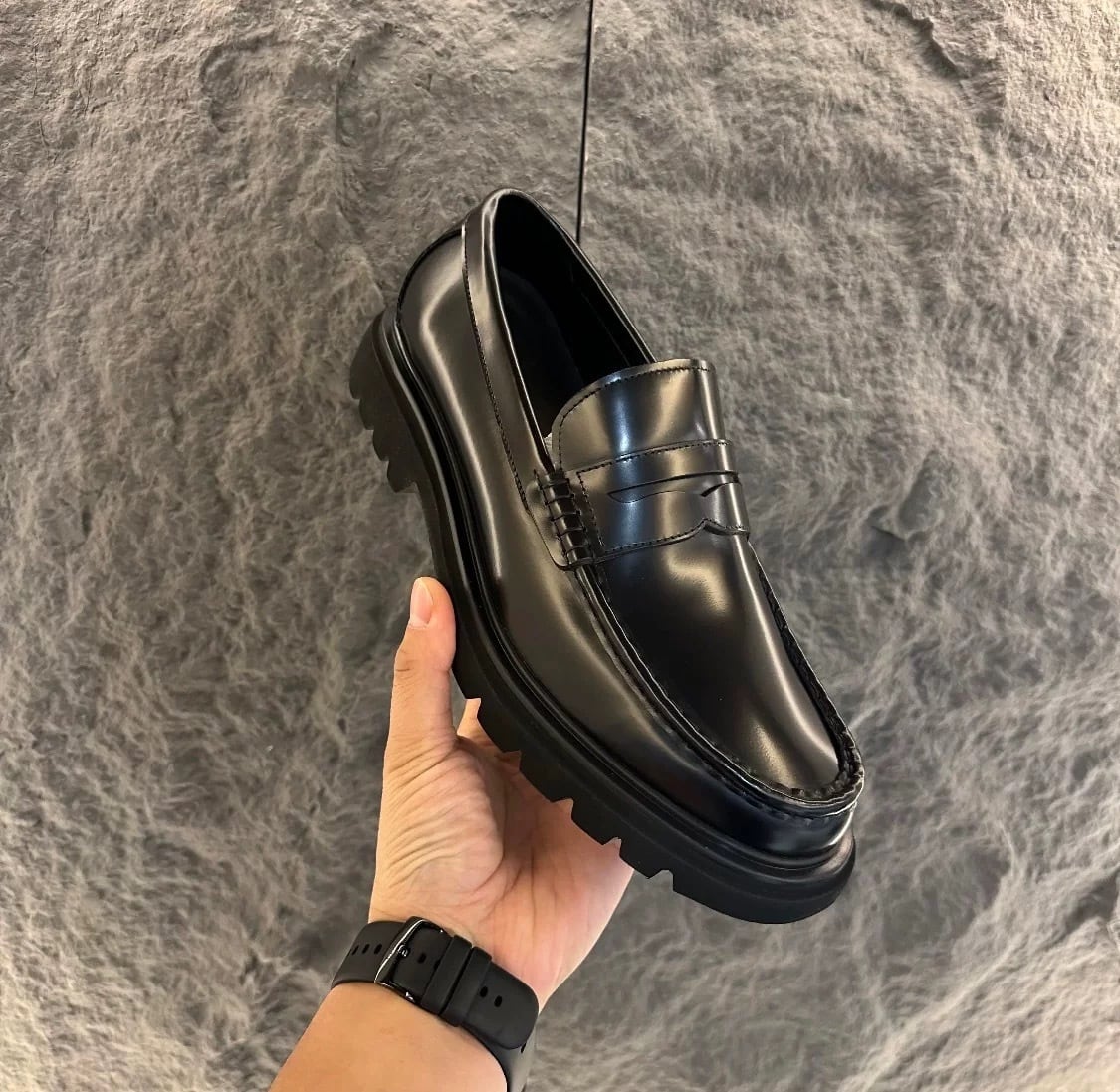 厚底カジュアルローファー | Wide Range