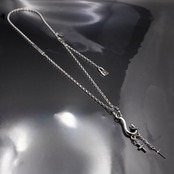 CURIOSITY HOOK #1 I.D. TAG NECKLACE / キュリオシティフック #1 I.D. タグ ネックレス