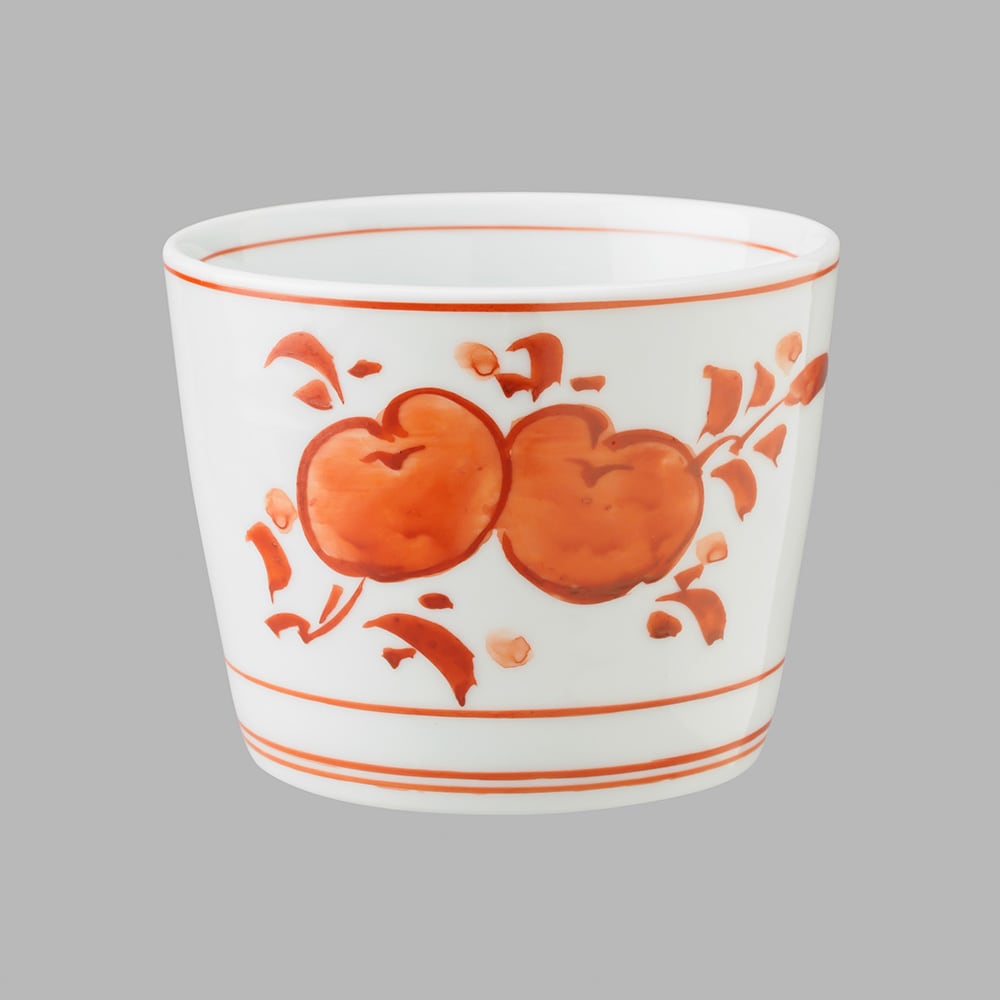 赤絵双橘文(大)