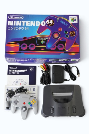 Nintendo 64 本体セット NUS-001(JPN)箱・説明書・純正コントローラー付 動作確認済