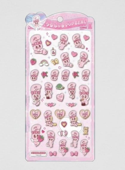 予約販売】うるちゅるポップシール エスターバニー | SEALSHOPぺたぺた