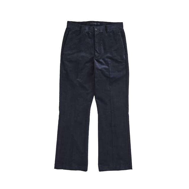 STRETCH CORDUROY SHOECUT PANTS / ストレッチコーデュロイシューカットパンツ(NAVY)