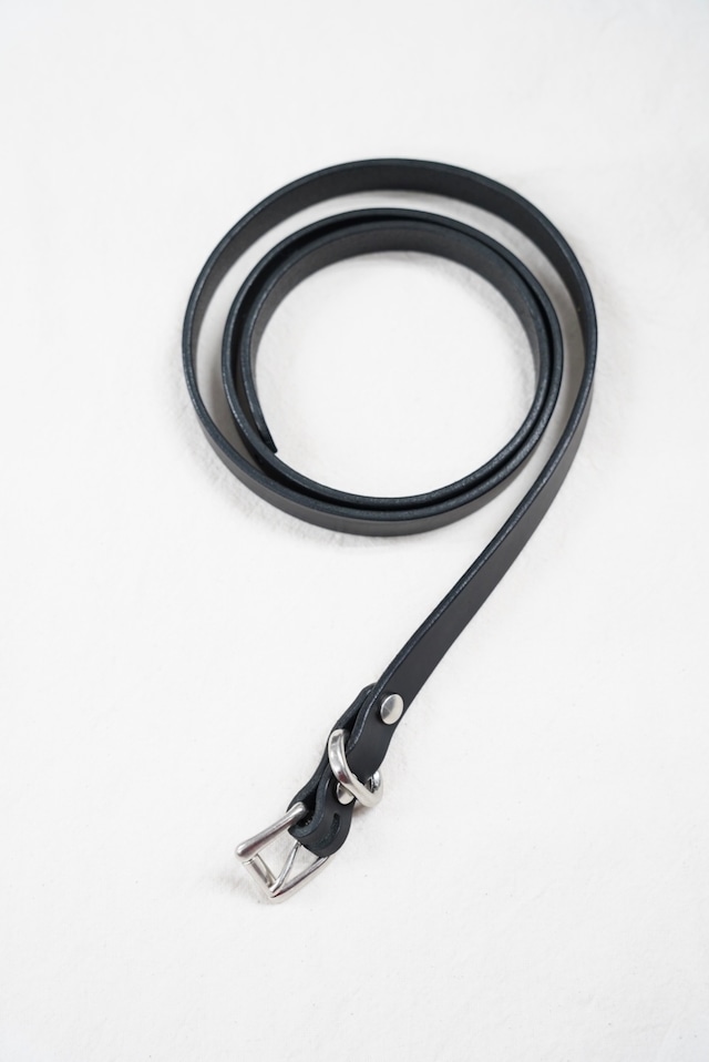 YOKO SAKAMOTO / STANDARD BELT SLIM(BLACK×SILVER)