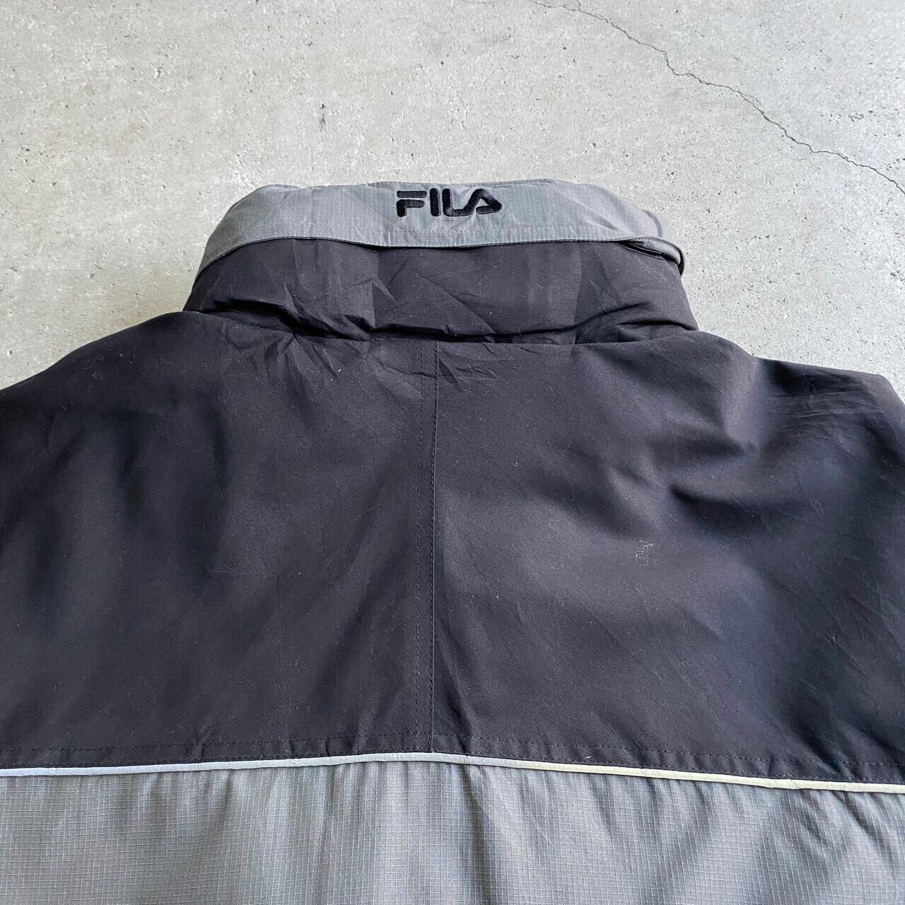 ビッグサイズ FILA フィラ 中綿入り ナイロンジャケット マウンテン