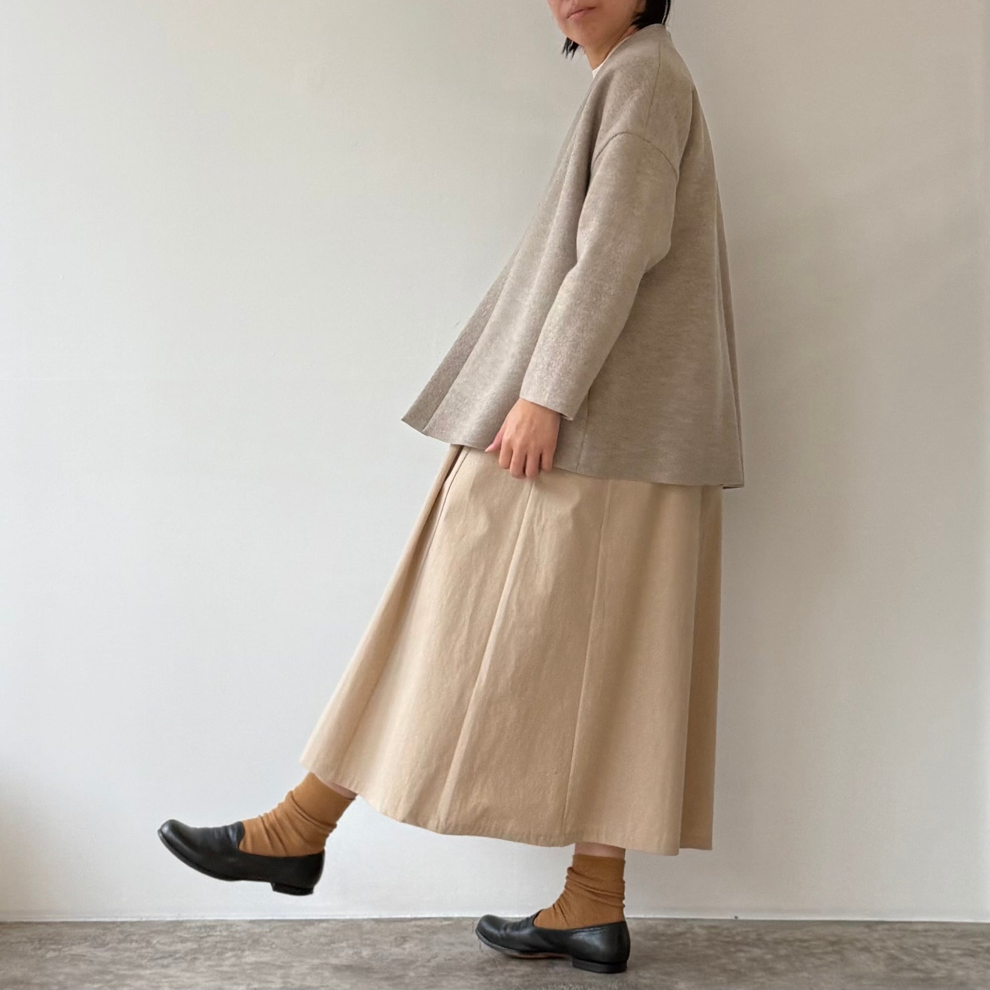 Yoli シンプルスリーブレスワンピース | Vie