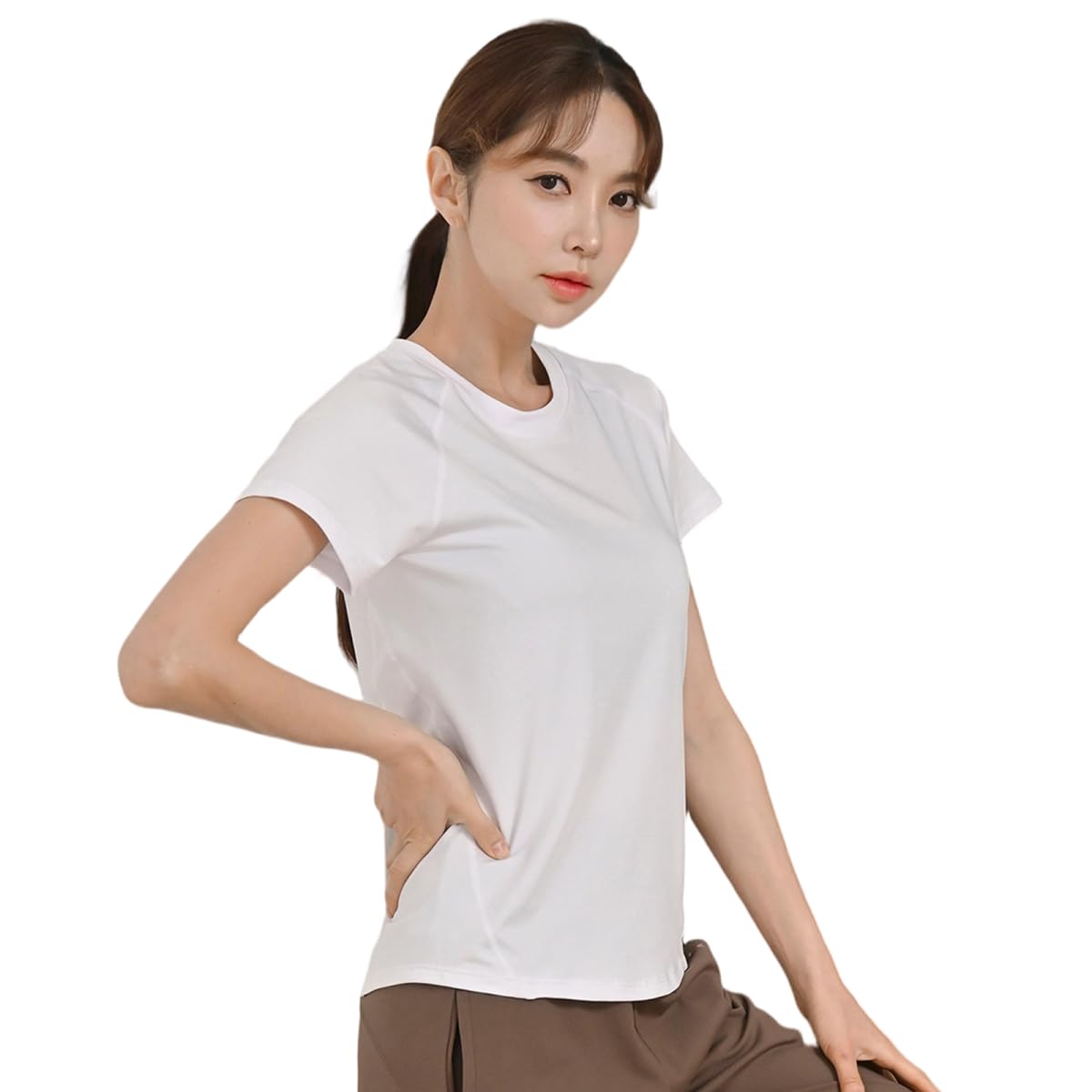 【在庫処分】ヨガウェア トップス スポーツtシャツ レディース 半袖 ピラティス ランニング スポーツウェア ジム ホットヨガ サイクリング フィットネス yoga 速乾