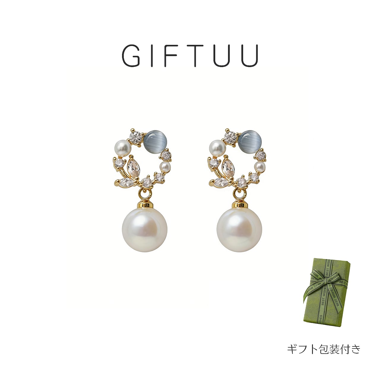 R06 .ウェーブラインのロングタッセルピアス イヤーカフ(耳夹め) | COCOFID