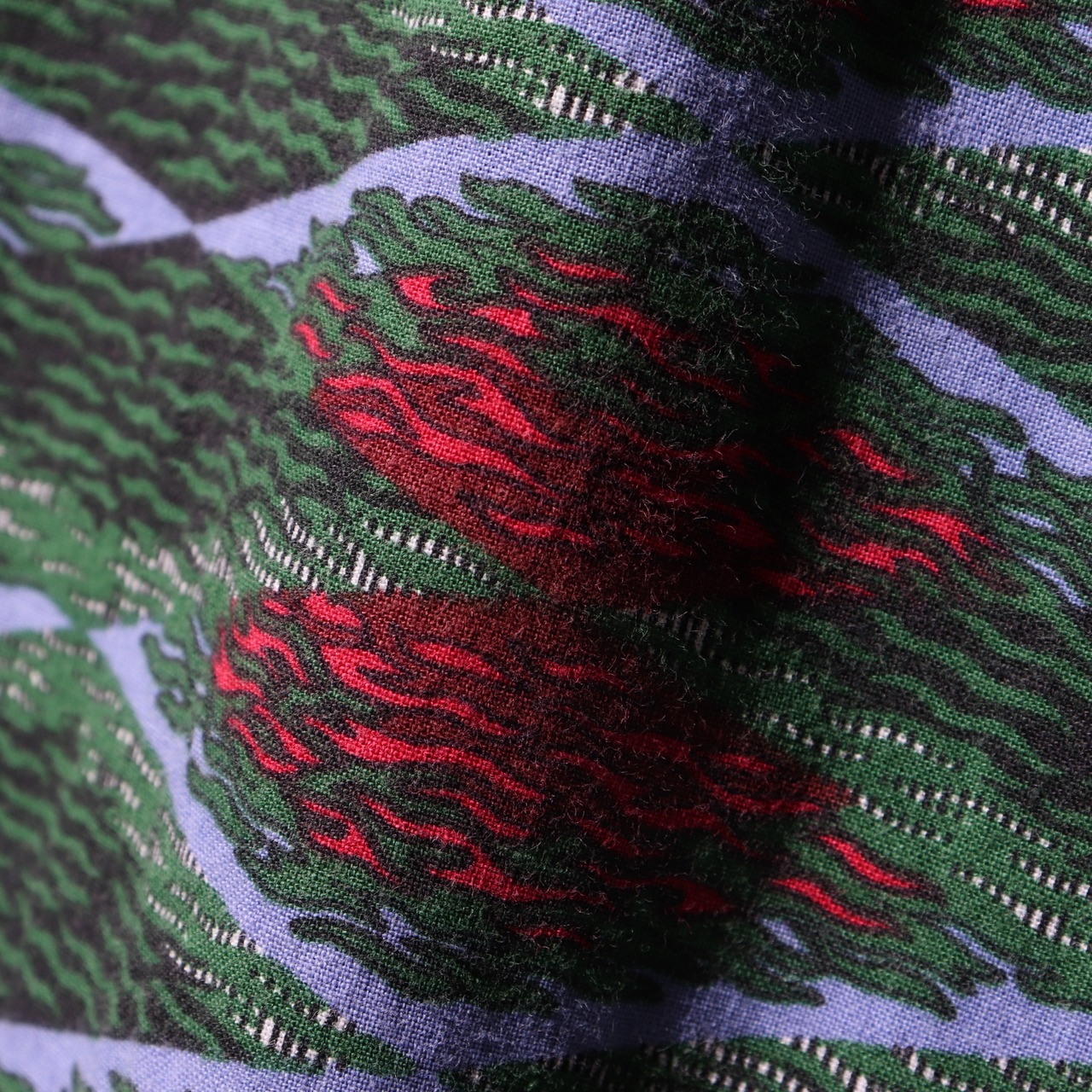 美品 XL 93年 ACシャツ パタゴニア patagonia アロハ 緑 総柄 グリーン 幾何学