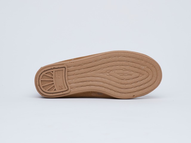 La Cadena ラカデナ GIMNASIA PANEL COLOR SLIP ON MILITAR(8322) kids パネルスリッポンBROWNKHAKI×BLACK 55210/557 2
