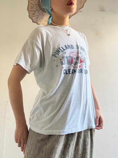 70-80s Vintage Art Damaged Tee