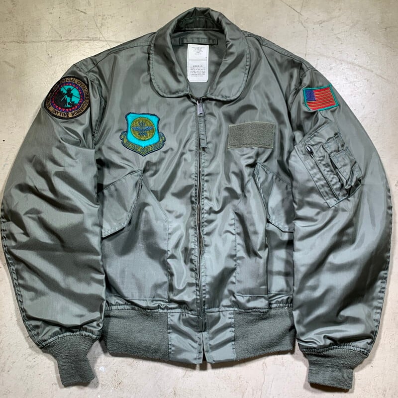 80's U.S.AIR FORCE USAF CWU-36/P フライトジャケット ノーメックス 