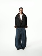 BOOGOOVOGUE Reversible Sable Fur Hoodie