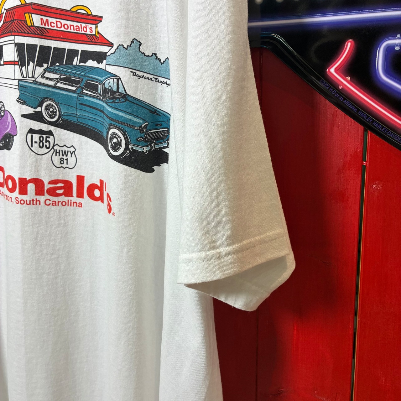 90s McDonald’s ヴィンテージTシャツ 白 マクドナルド