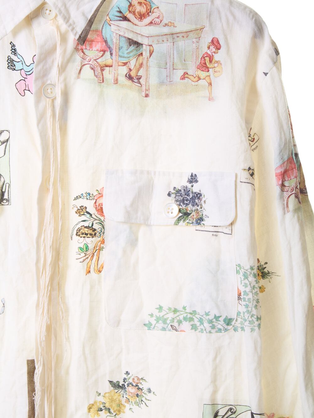 25SS】Midorikawa LINEN BASIC SHIRT(DREAM) MID25SS-SH004B | IAAAM