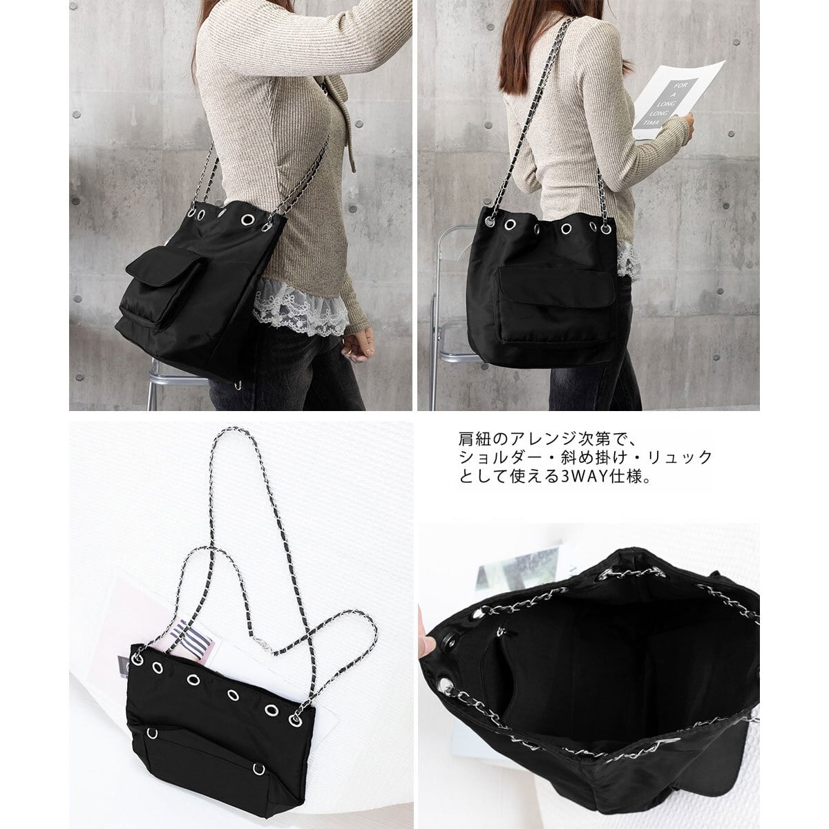 巾着 リュック ナップサック レディース 韓国 通勤 通学 大容量 軽量 大人 カジュアル かわいい おしゃれ ドローストリング バケットバッグ 大人可愛い 大人女子