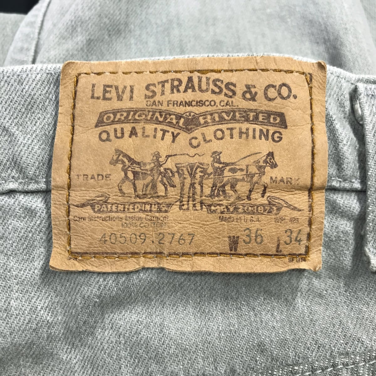 LEVI'S リーバイス 80年代 USA製 509 40509-2767 レッドタブ LEVI'S リーバイス 80年代 USA製 509 40509-2767 レッドタブ