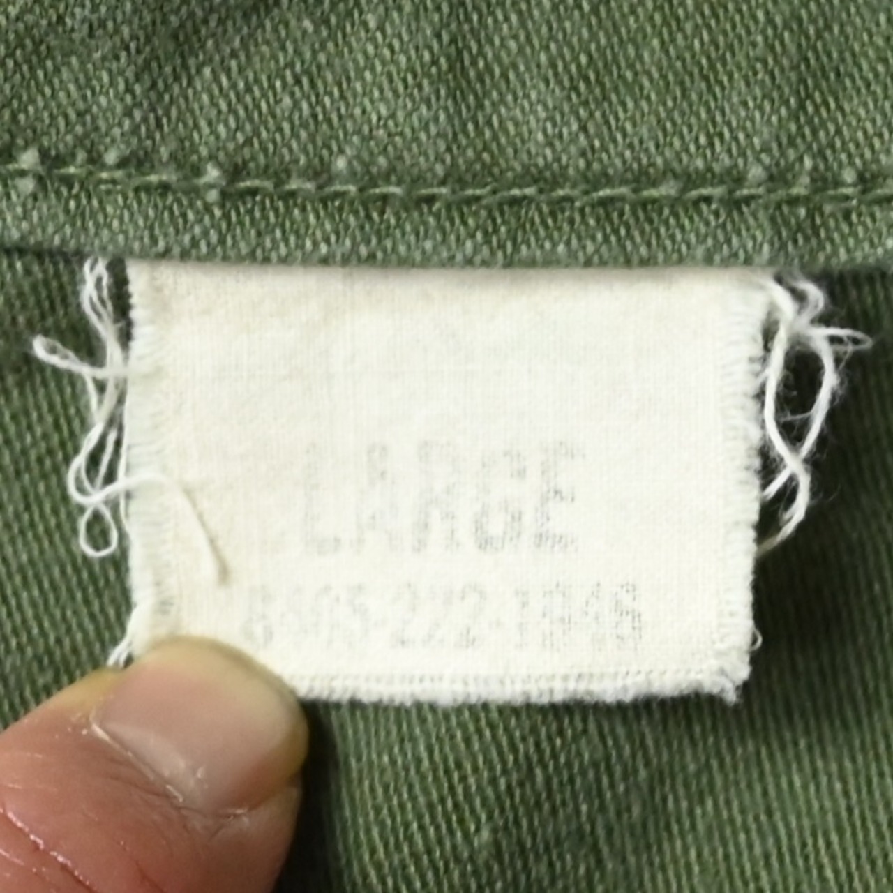 60s U.S. ARMY Vintage  L OG107 Baker Pants With side adjusters