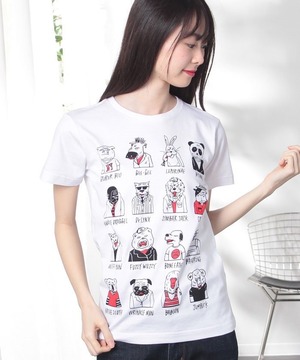#748 Tシャツ WICKED ANIMALS