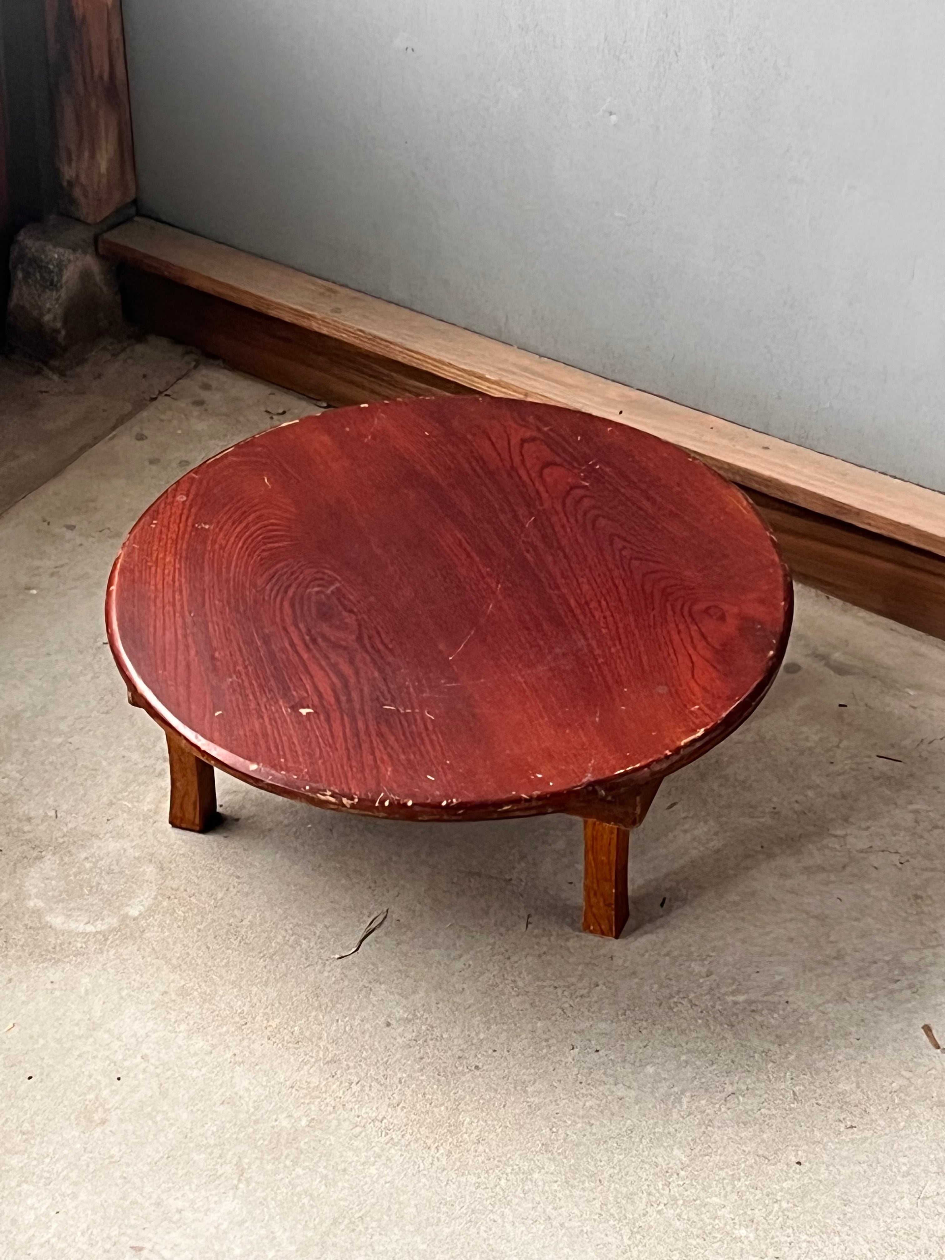 漆塗りミニちゃぶ台