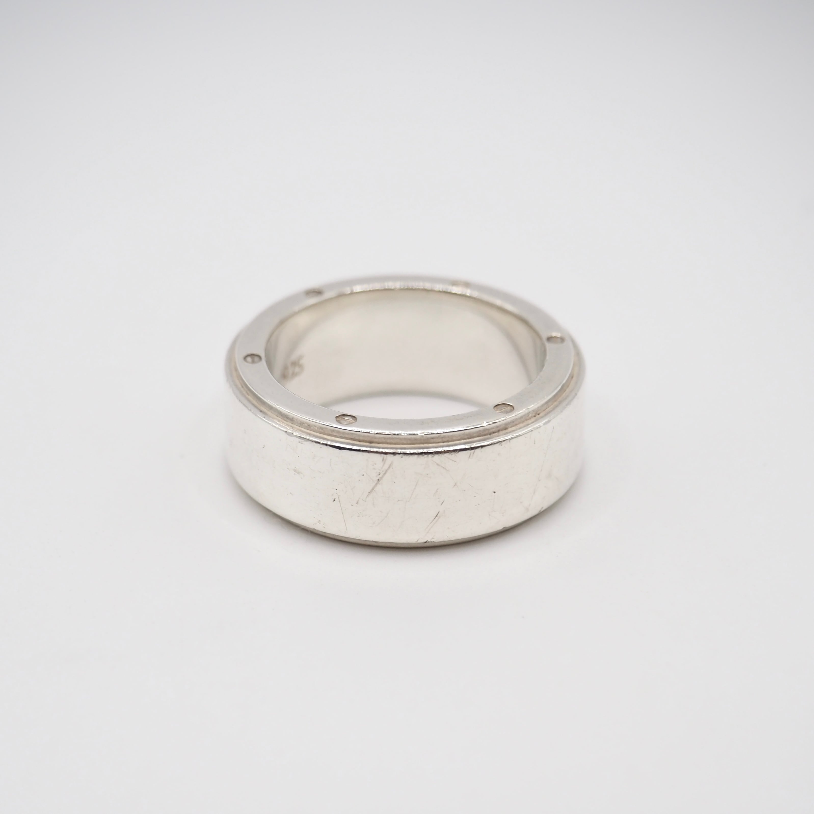 Tiffany&Co. 約18号 メトロポリス リング シルバー925 ティファニー