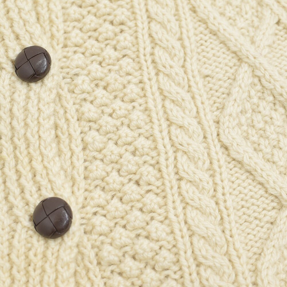 flower - ☆ ヴィンテージ アイルランド製 フィッシャーマン ニット  ☆ Vintage Bloody Forelandアイルランド製 ハンドニット