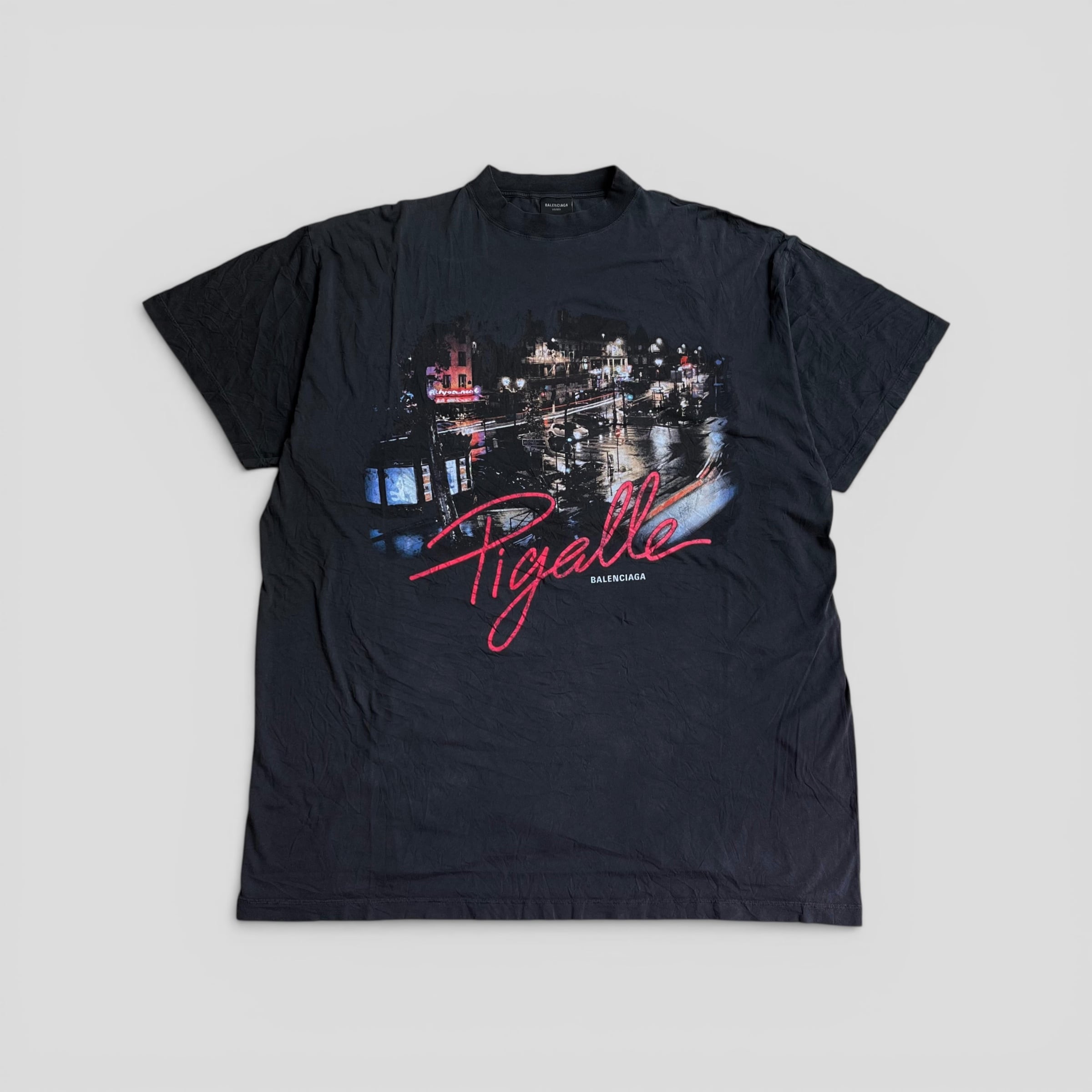 BALENCIAGA Oversized T-Shirt Pigalle Black 3 | BRAND RESORT Online