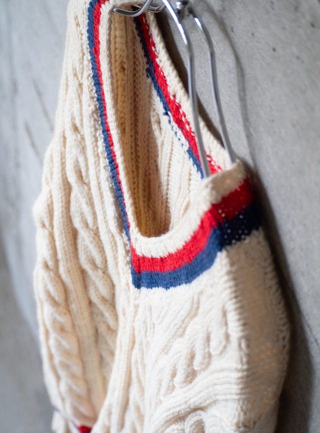 "JOHNNY LEWIS" 1980s Tilden knit