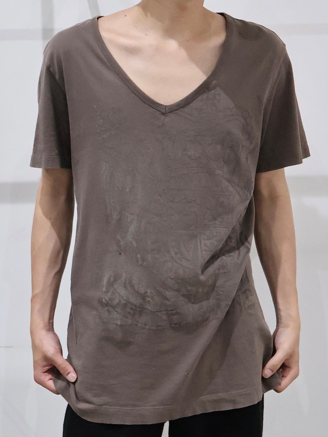 【Dries Van Noten】graphic design T shirt