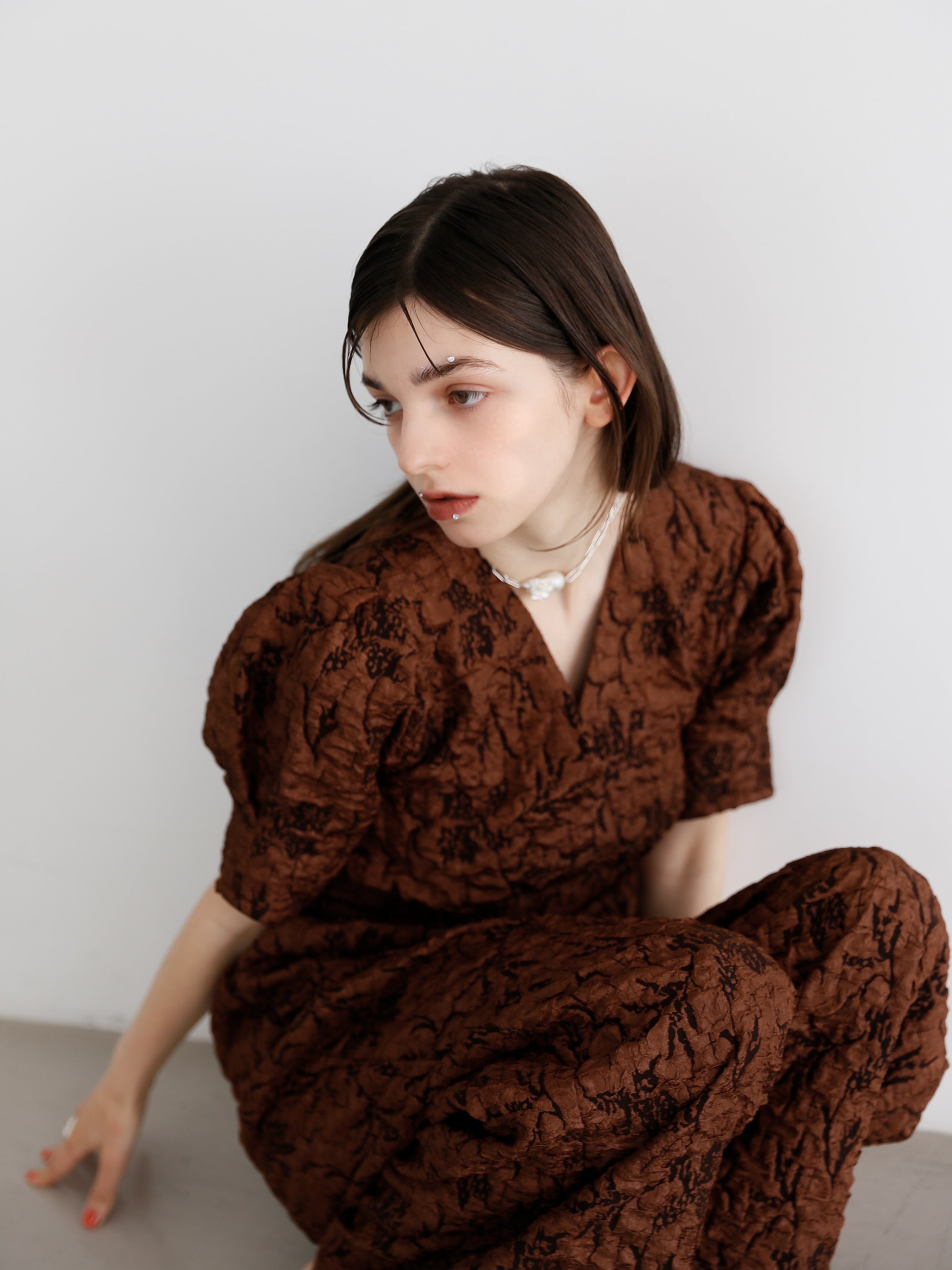 v neck all-in-one | Katrin TOKYO