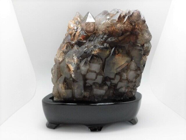 【送料無料】【高品質】約17kg 特大ブラジル産ジャカレー水晶（アリゲータークオーツ）　no.5