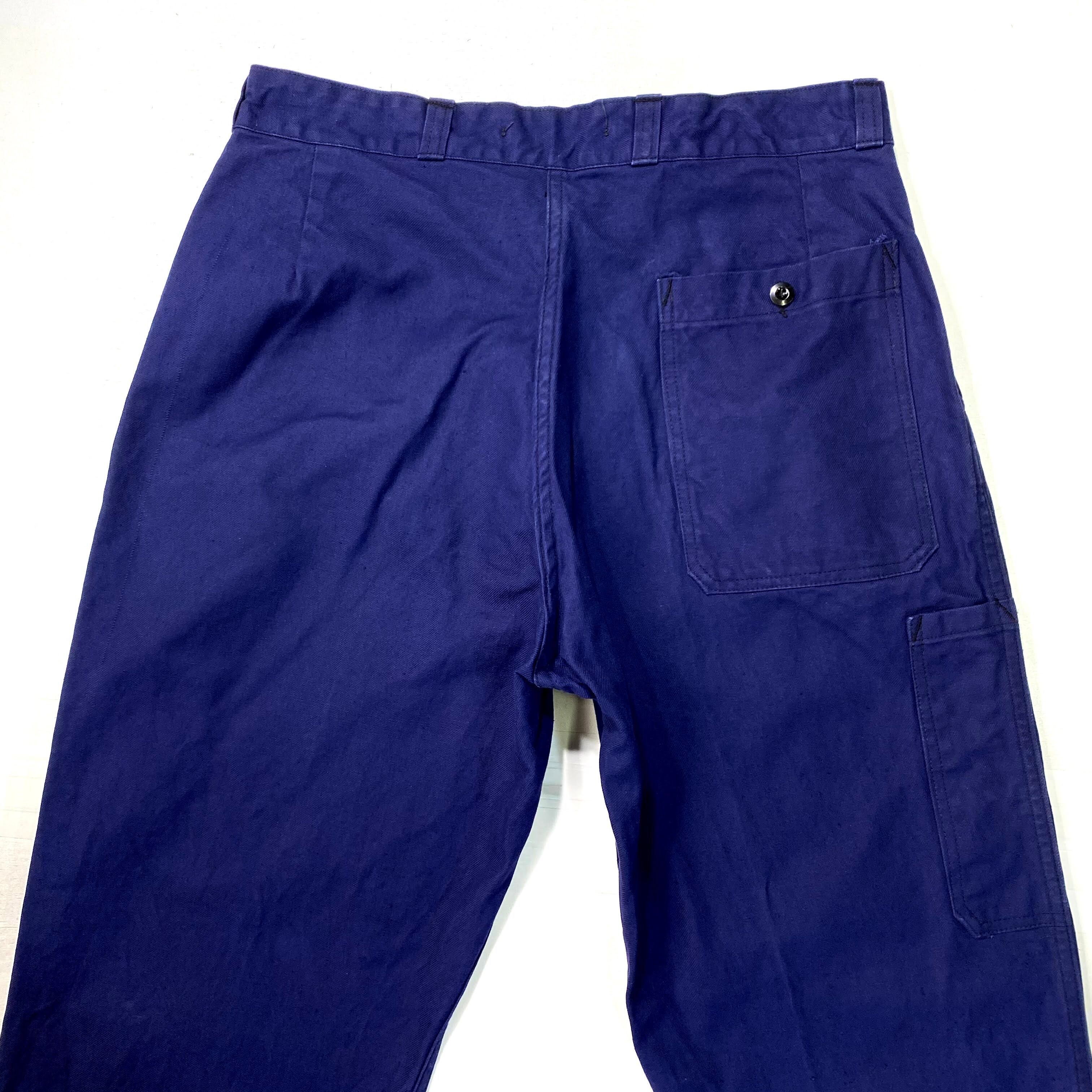 フランス軍 フレンチワーク ユーロワークパンツ メンズW32相当