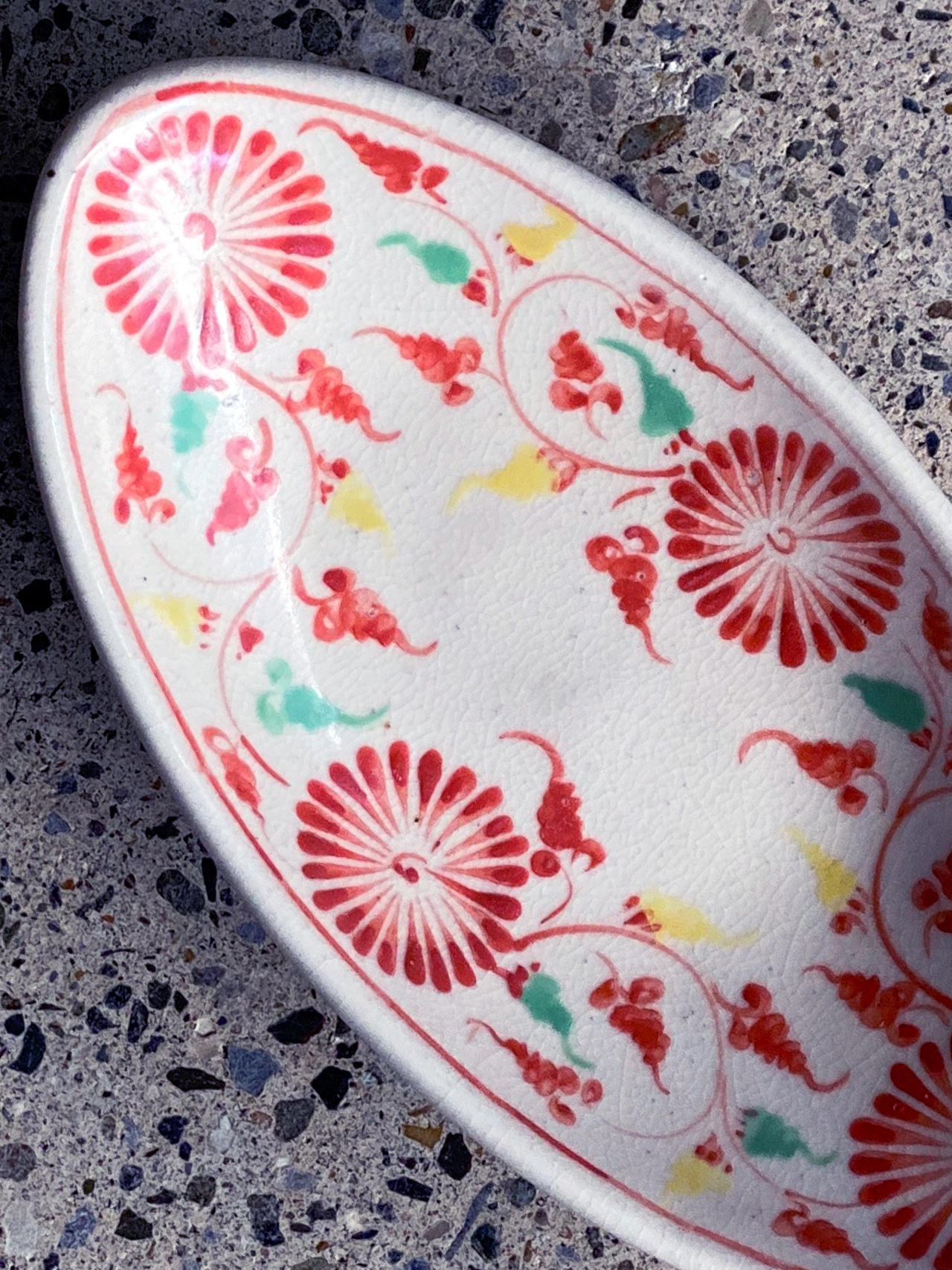 オールドバッチャン焼き/オーバル小皿