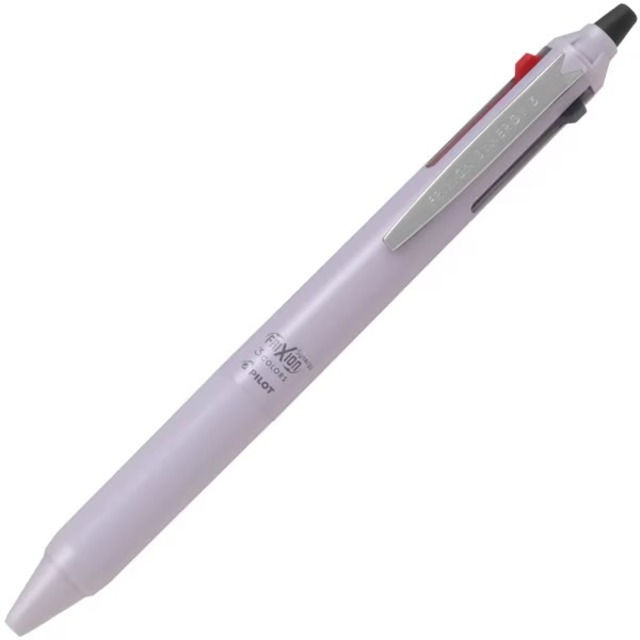 フリクションシナジー3 0.4mm ダスティピンク｜消せる3色ボールペン