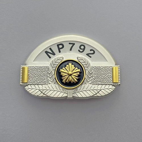 コスプレアイテム 撮影用アイテム 警察グッズ 階級章 レプリカ バッジ ★コスプレ、映画・ドラマ等の撮影用にはもちろん!観賞用、コレクションにも! ★即納品★