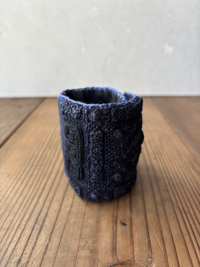 少数民族リメイク バングル⑥ 黒モン族 Hmong