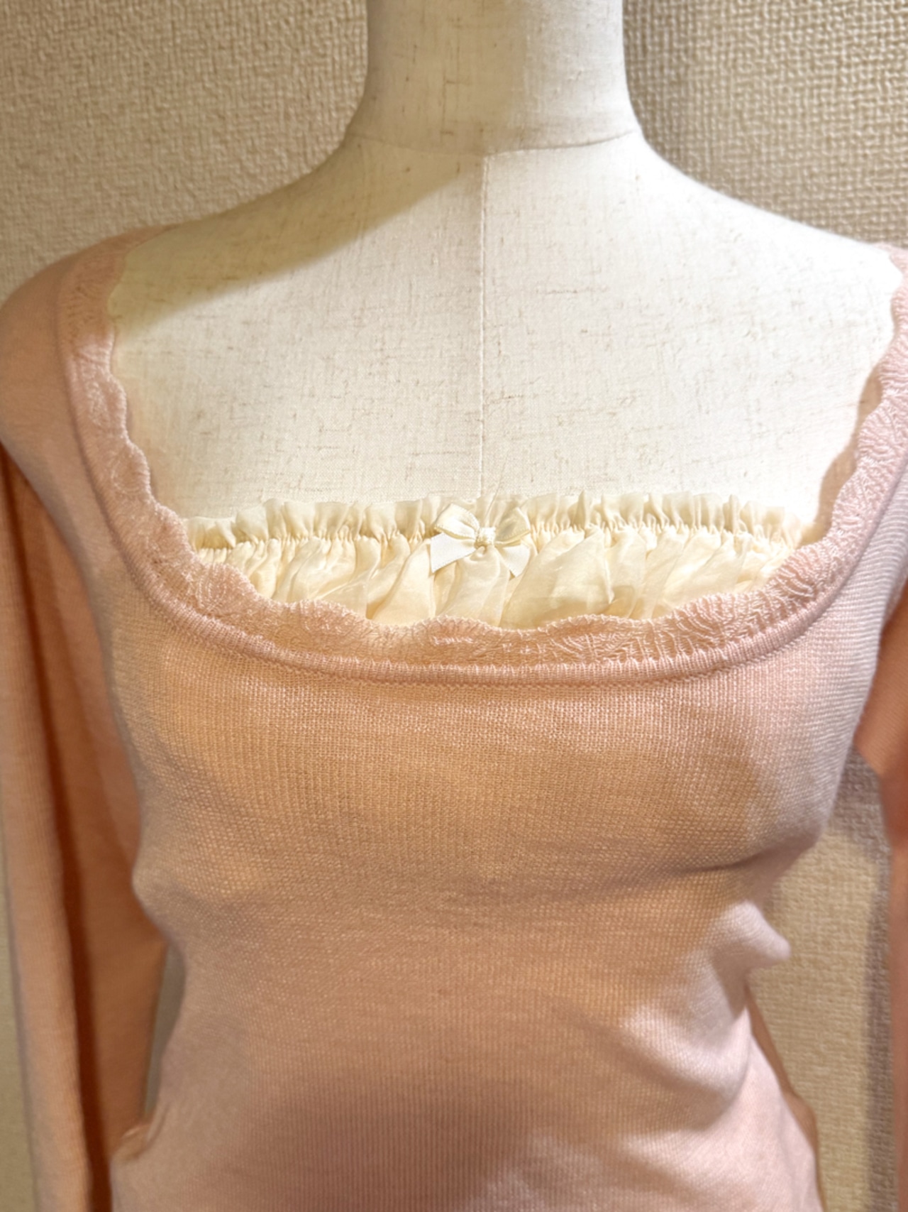 【即納】ニットセーター+チューブトップset LK1768