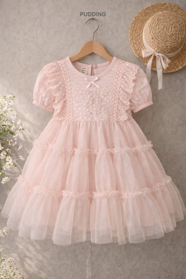 【6/21〆予約】<pudding>  Frill dress