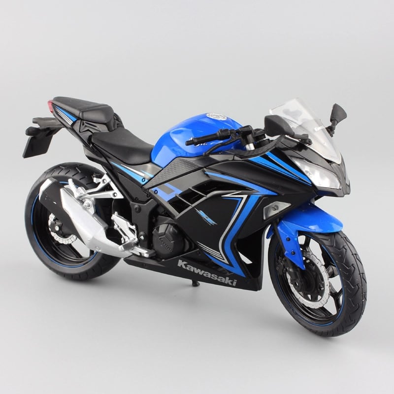 1/12 カワサキ Ninja 250 オートバイ模型玩具コレクション Autobike