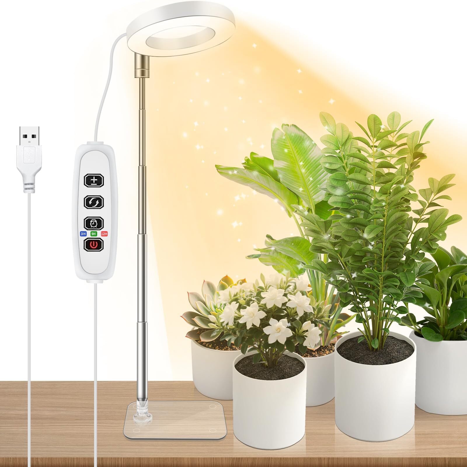 SINJIAlight 植物育成ライトLED 120ｗ相当 暖色系 Amazonで人気の植物育成ライト「SINJIAlight 120W(暖色系)」レビュー