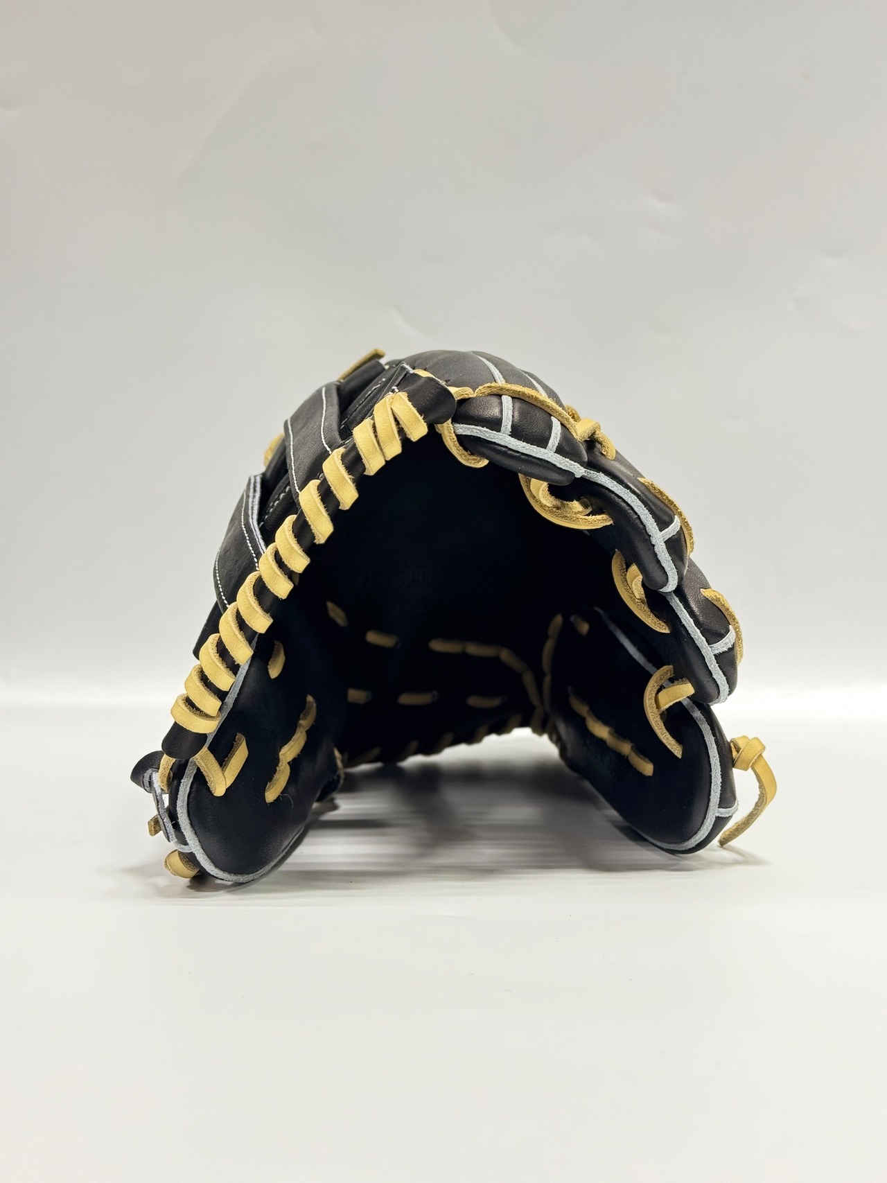 GSｰゴリラスポーツ　スタンダードシリーズ　硬式仕様グローブ　右投げ用　ヘラクレス型　ブラック×キャラメル・画像6