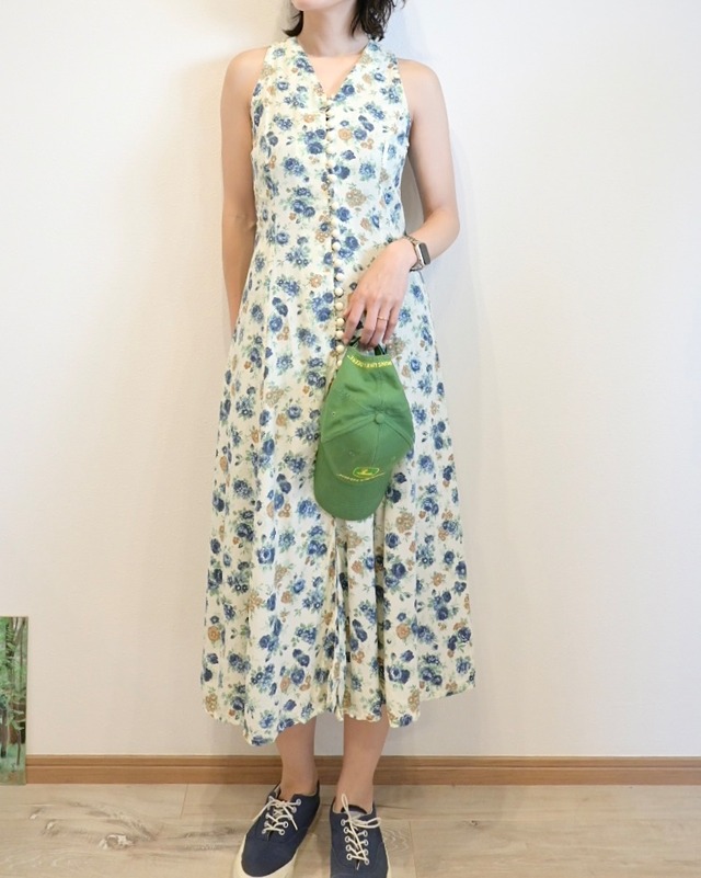 FLOWER PATTERN  DRESS