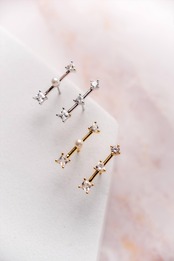 トリプル ( ピアス/ イヤリング )