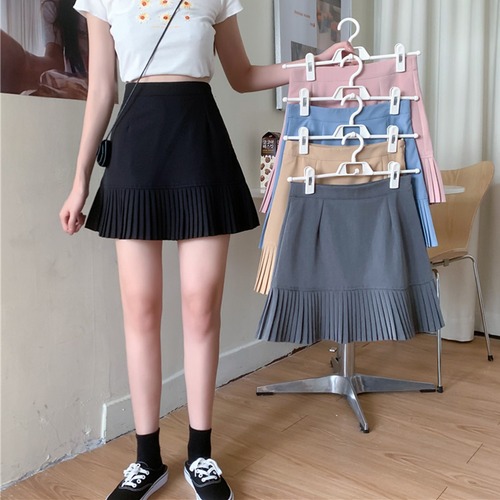 ✞ ♥カワイイ♥プリーツ今年流行☆ベーシックきれいめ☆スカート ステッチ ✞ゴスロリ SM ミリ 甘ロリ クラロリ 和ロリ エレガント 黒ロリ 姫ロリ 華ロリ BB-BB3081014