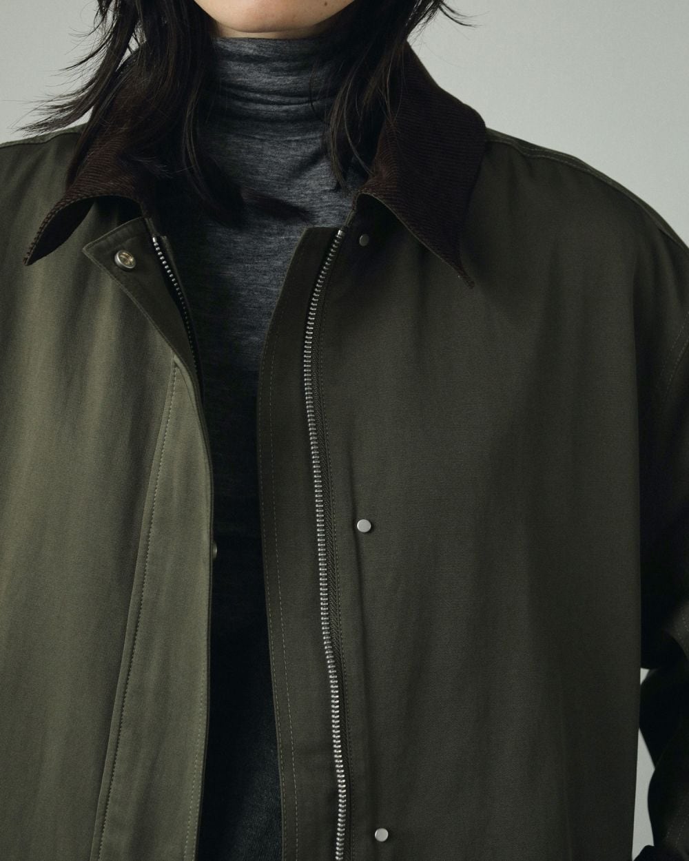 anuke 】Twill Soutiencollar Coat | valance 福井｜レディース