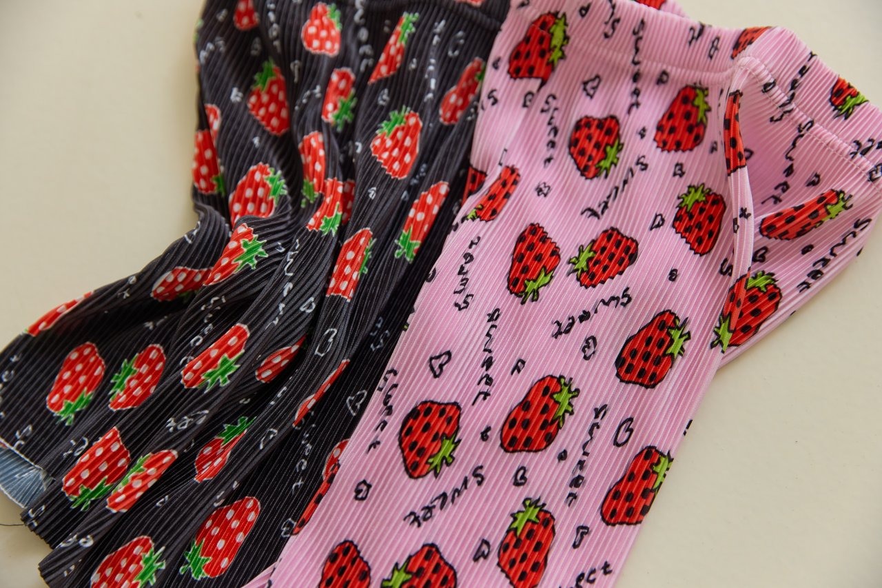 [Orangemom] Strawberry pleat pants (13/15) / [오렌지맘] 딸기주름바지 (13/15)