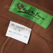 社交ダンス 衣装 スタンダード スカート レッスンウェア レディース オールシーズン Pastime パスタイ ブラウン系 無地 シンプル 無地 コーディネート おしゃれ ダンスレッスン 動きやすい 軽量 伸縮性 上品 大人 女性用 シンプルデザイン 日本製 カジュアル ショート丈 プレゼント 通年使用 トレンド 配色 洗練された